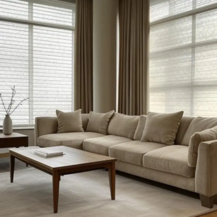 Modern árnyékoló rendszerek bemutatása egy enteriőrben